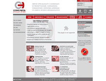 Tablet Screenshot of concreta.org